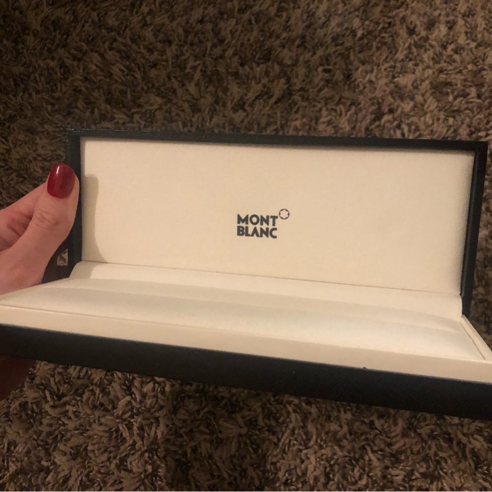 Montblanc Black and White Pen Case
